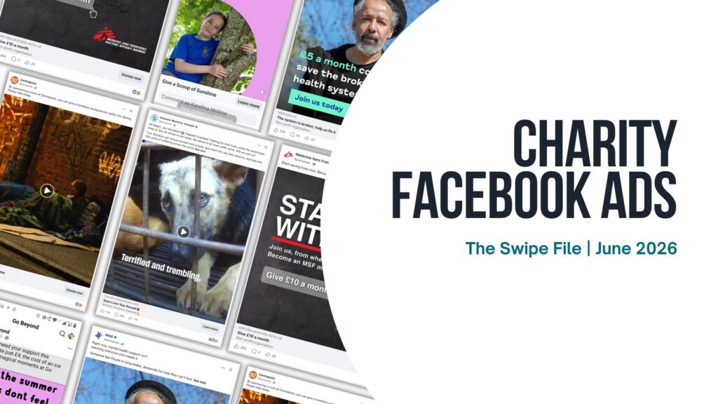 charity facebook ads in june the swipe file kmac digital