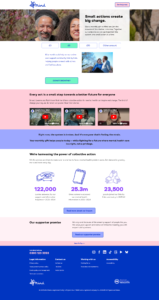 mind charity facebook ad landing page kmac digital